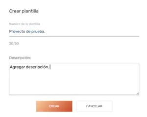 
STELA-Panel Administración - Modal Crear Plantilla.