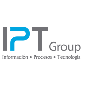 Logo de IPT Group, parte de Stela AI - Automatización de Software