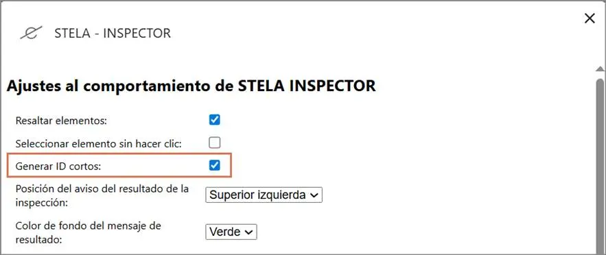 Stela inspector