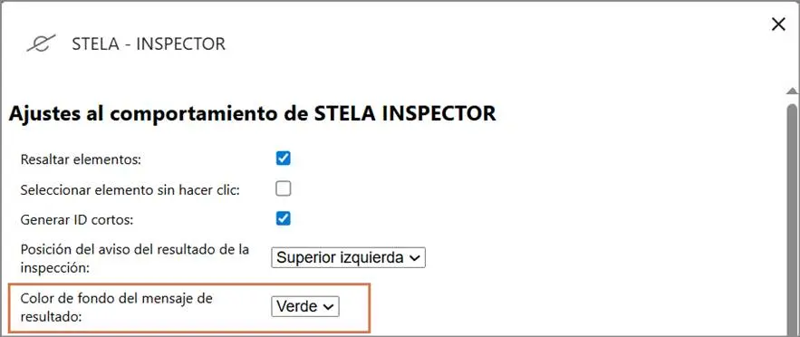 Stela inspector