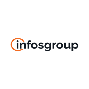 Logo de Infosgroup, parte de Stela AI - Automatización de Software