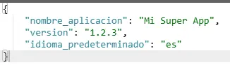 JSON ejemplo comando ReadJSON STELA