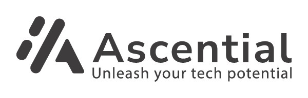 Logo de Ascential, parte de Stela AI - Automatización de Software