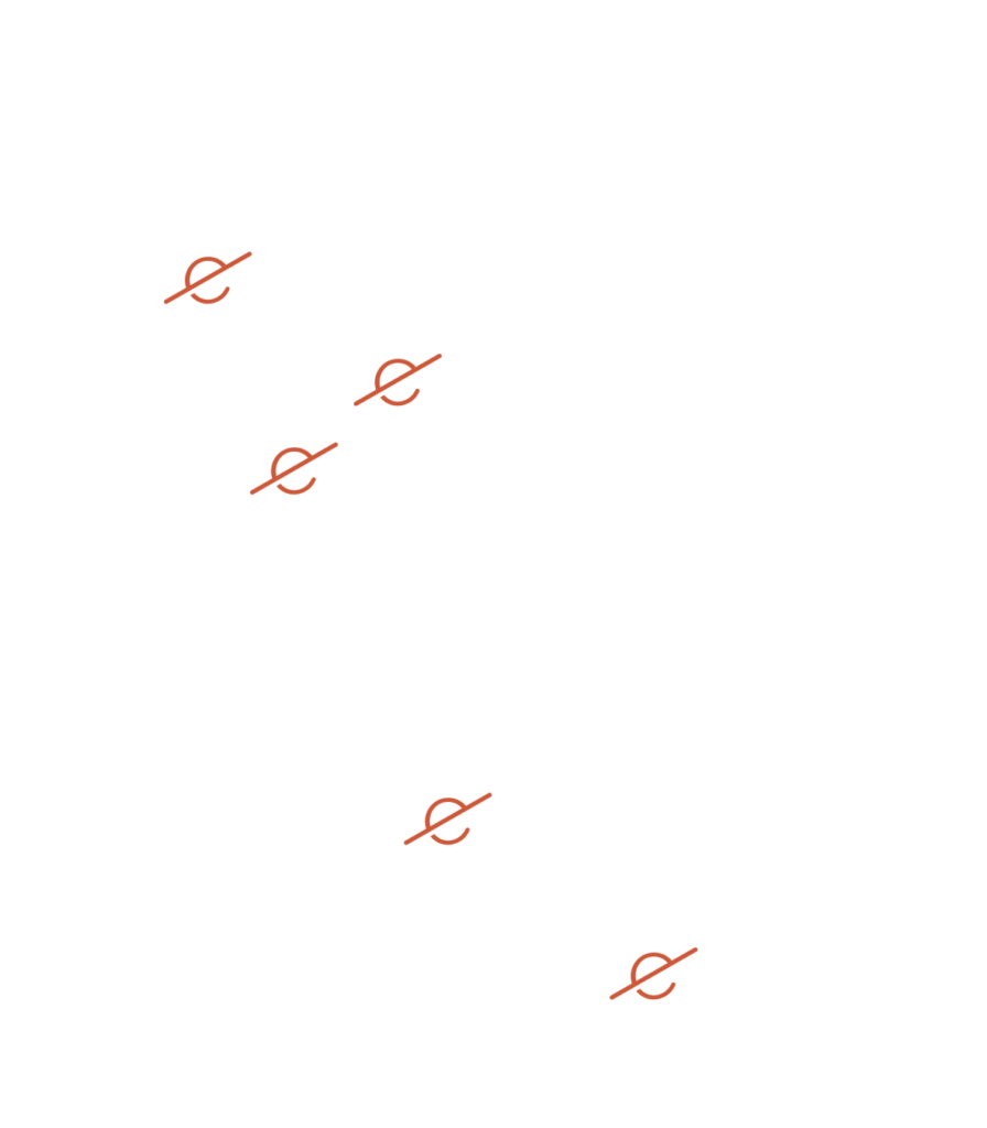 Mapa de sur América señalando pasies donde Stela AI - Partners tiene oficinas