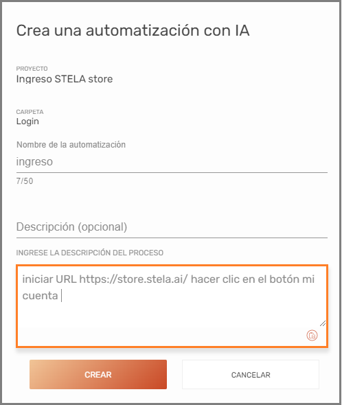 Crear automatizaciones utilizando Inteligencia Artificial