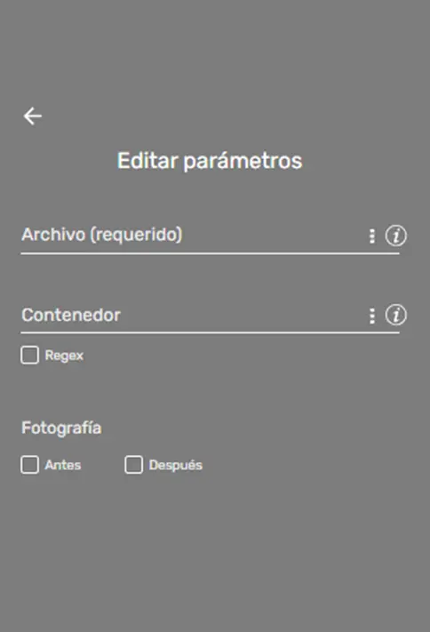 Parámetros de Azure_OCR