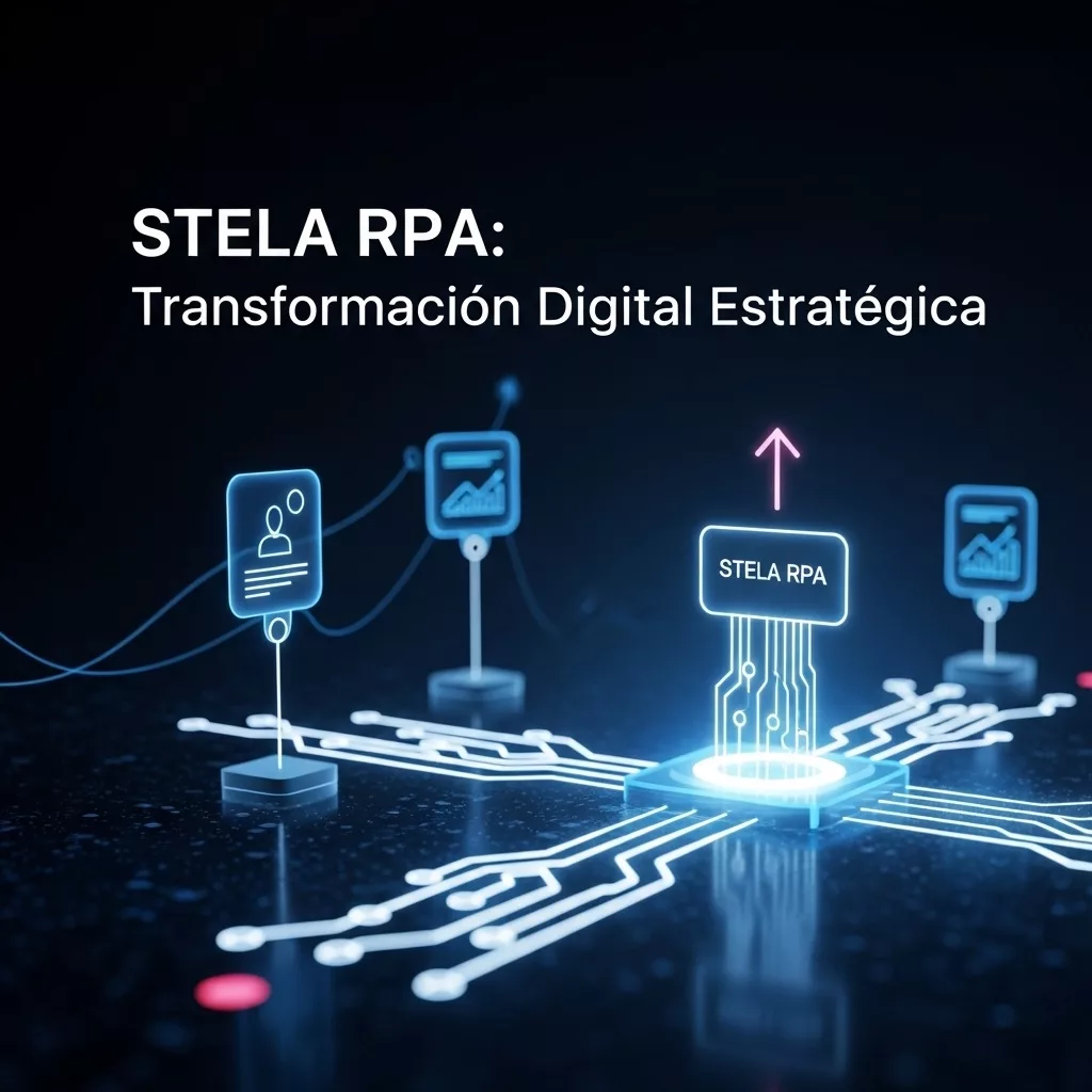 RPA estratégica para la transformación digital STELA RPA es un acelerador estratégico para la transformación digital de su empresa