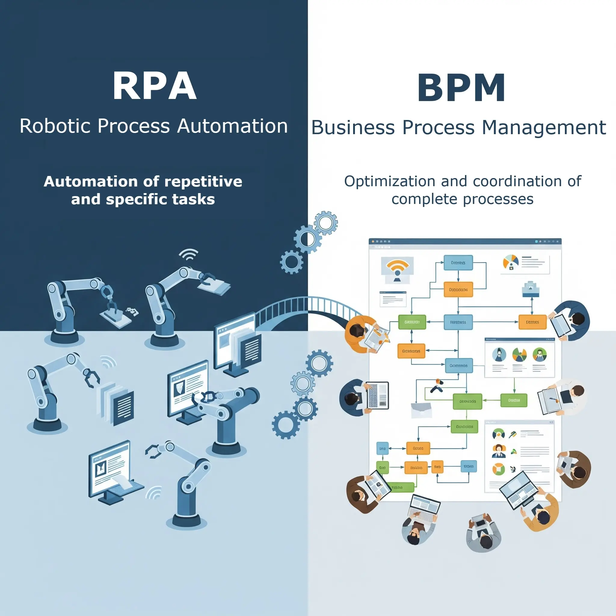 RPA vs BPM: Complement or Competitor in Digital Transformation?