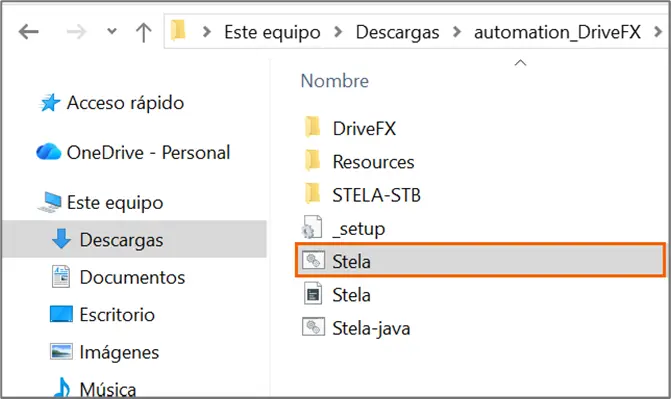 Listar archivos utilizando DrivFx