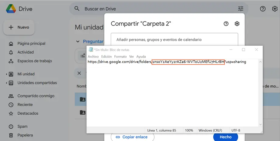 Subir archivos utilizando DrivFx