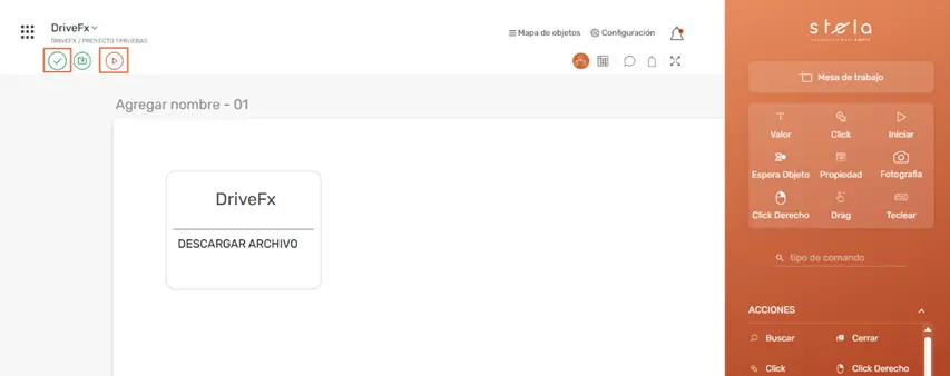 Descargar archivo utilizando DrivFx