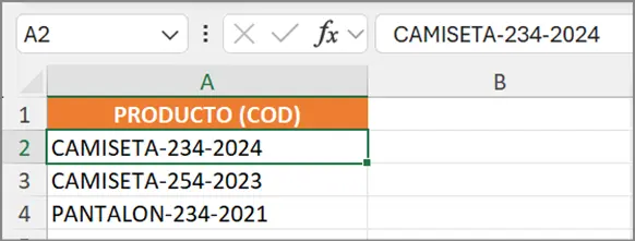 Ejemplo Función Derecha