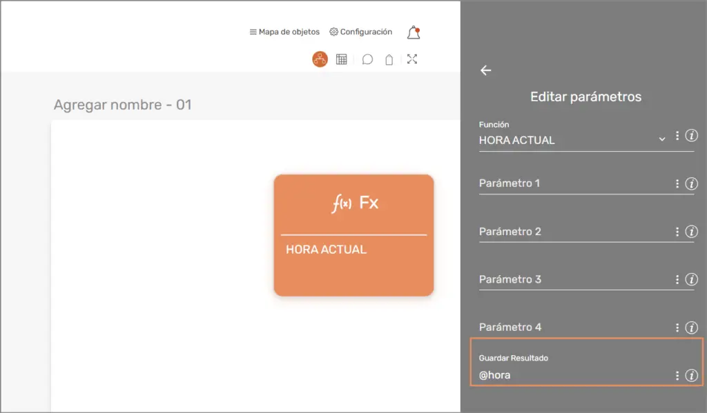 Comando  Fx - Hora Actual
