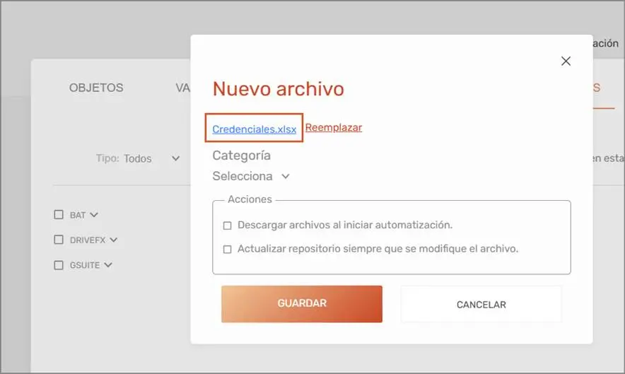 Repositorio de Archivo