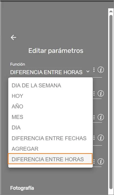 DateFx - Diferencia entre horas