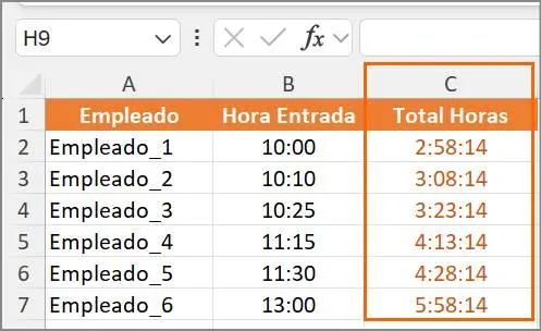 Ejemplo DateFx - Diferencia entre horas
