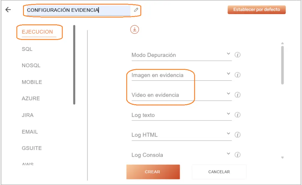 Evidencia en Imágenes y en Video STELA