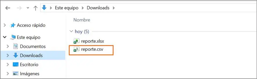 Xlsx - Exportar a CSV