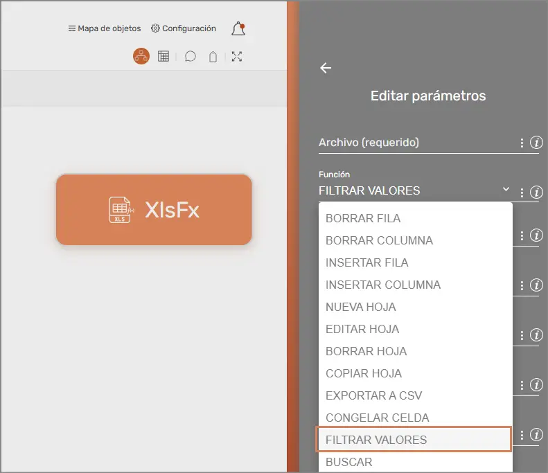 XlsFx - Filtrar Valores