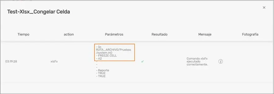 XlsFx – Congelar Celda
