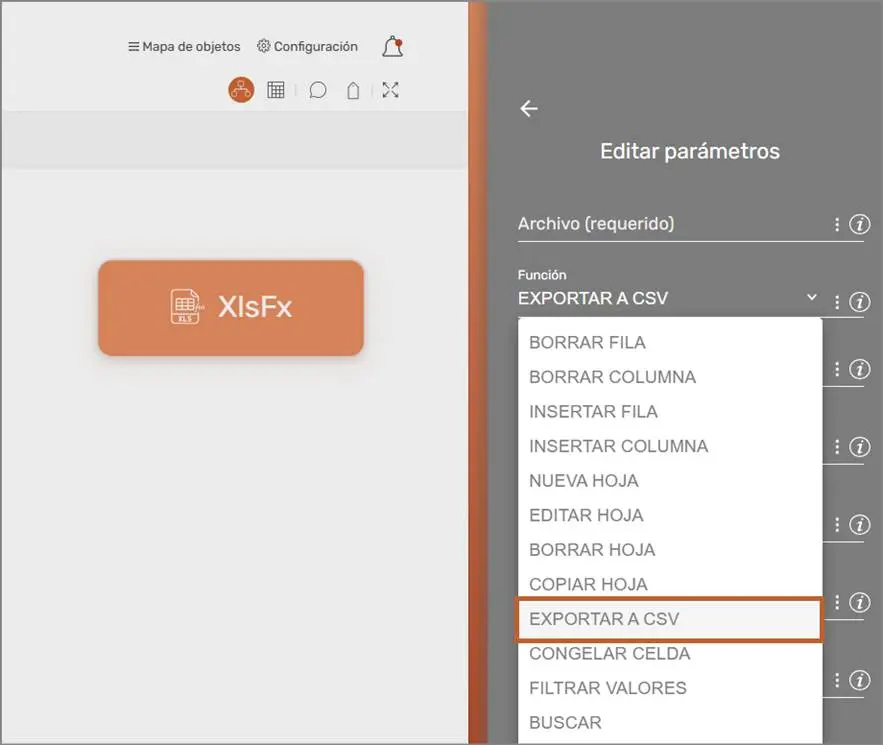 Xlsx - Exportar a CSV