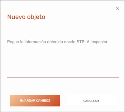 Nuevo Objeto