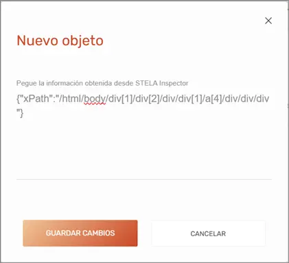 Nuevo Objeto