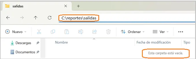 Comando FileFx evidencia 1 STELA