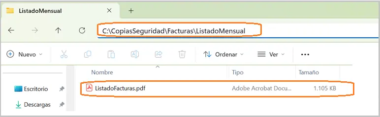 Comando FileFx ejemplo evidencia STELA
