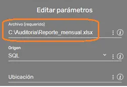 Comando XLSExport archivo STELA